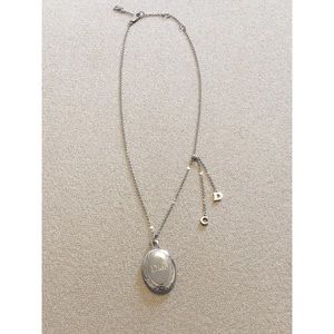 Vintage Christian Dior Locket & pendant necklace